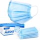 thumbnail image 1 of Mascarillas Faciales Lyka Distribution 3 Capas 50 Unidades Azul, 1 of 9