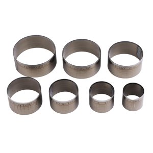 Bothyi - Troqueles De Corte De Cuero Formas Manual 25-55Mm Herramienta De Corte Circular De Acero Reutilizable