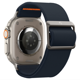 thumbnail image 4 of Correa Spigen Lite Fit compatible con Apple Watch – 44 / 45 / 46 / Ultra 49 MM – Tela - Azul / Conector Titanio, 4 of 6