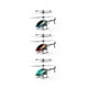 thumbnail image 2 of Helicoptero Moderno Con Sensor Recargable Volador Rojo, 2 of 2