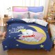 thumbnail image 1 of MovieDumbo Bedroom Three piece Pillow Cover Quilt Cover Cute Elephant Adult and Children Bedding Set Bed Sheets, 1 of 5