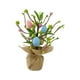 thumbnail image 3 of Árbol De Huevos De Pascua Duradero Multicolor Con Decoraciones De Pascua Con Base De Arpillera, 3 of 3