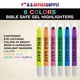 thumbnail image 2 of Juego de iluminadores en gel Bible Safe, material de oficina de EE. UU., 6 colores, 2 of 7