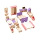 thumbnail image 1 of Colecciones De Muebles De Casa De Muñecas De Madera De 19 Piezas Para Niños Y Niñas De 3 Años En Adelante, 1 of 5