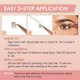 thumbnail image 5 of Pestañas de Media Longitud Ardell 421 Wispy Cat Eye (5 pares), 5 of 6