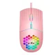 thumbnail image 2 of Mouse Gamer USB MK35 Rosa con 4 Botones y Cable de 1.5m, 2 of 3