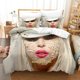thumbnail image 1 of New Lady Gaga Bedding Set Single Twin Full Queen King Size Bed Set Adult Kid Bedroom Duvetcover Sets Print Logo Bed Sheet Set Bed Sheets, 1 of 5
