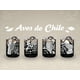 thumbnail image 1 of Aves de Chile Juego de 4 Vasos blanco, 1 of 5