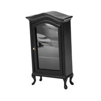 Magideal - Estantería De Madera Para Casa De Muñecas, Vitrina En Miniatura Para Casa De Muñecas, Estante De Exhibición Para Muebles En Miniatura Para Escena En