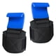 thumbnail image 2 of Juego De 2 Correas De Muñeca De Elevación Con Ganchos De Metal Mate Para Entrenamiento Pull-up Azul, 2 of 5