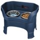 thumbnail image 1 of Cuencos Elevados para Perro Neater Pet Brands Deluxe Antigoteo Azul, 1 of 9