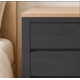 thumbnail image 3 of Cómoda "Puelo" 5 Cajones Mueble de Pino Clear con Distribución - Gris Grafito - 100x40x90 cm, 3 of 3
