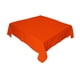 thumbnail image 2 of Mantel LA Linen, popelina de poliéster, cuadrado, 132 x 132 cm, naranja, 2 of 2