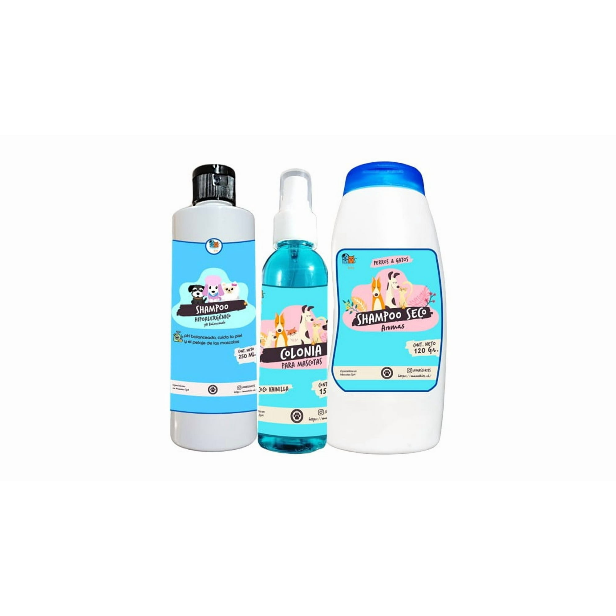 Mascokits - Colonia Perro & Perrito Sin Alcohol 150ml + Shampoo..