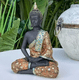 thumbnail image 3 of Buda Meditación Buda Meditando Figura Decorativa Adorno, 3 of 3