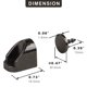 thumbnail image 4 of Keenkee Juego de 4 cierres magnéticos para puertas, herrajes magnéticos para gabinetes de cocina, cl, 4 of 7