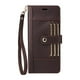 thumbnail image 4 of FOXDOCK Funda tipo Cartera para Samsung Galaxy S23 Ultra – Cubierta de Cuero PU con Múltiples Ranuras, Bolsillo para Efectivo y Correa de Muñeca, 4 of 6