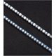 thumbnail image 4 of Pulseras Moissanite de 4MM para Mujer Hombres Unisex Azul Real Color D Claridad VVS1 Pulsera de Tenis para Hombre Pulsera de Tenis de Plata Esterlina 925 Diamante Cadena Joyería 16-23CM ﻿, 4 of 9