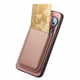 thumbnail image 5 of Funda de Cuero Magnética con Tarjetero para Google Pixel 9 Pro Cubierta Delgada Rosa, 5 of 5