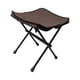 thumbnail image 2 of Taburete Plegable Taburete De Camping Ligero Portátil Compacto Silla Plegable Asiento Marrón, 2 of 5