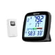 thumbnail image 1 of Termómetro profesional SMARTRO SC92 para interiores y exteriores, higrómetro digital inalámbrico, medidor de humedad ambiental y medidor de temperatura y humedad y calibración de precisión profesional, 1 of 9