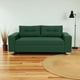 thumbnail image 2 of Sofa Paris Dos Cuerpos Lino Verde, 2 of 3
