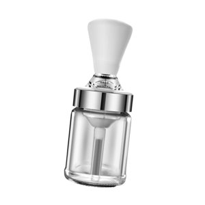Magideal - Botella De De Aceite De Oliva De Vidrio Con Cepillo De Silicona Pincel De Hojaldre Contenedor De Almacenamiento De Mantenimiento Fácil Para Casa