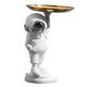 thumbnail image 1 of Astronauta Estatua Bandeja Insuficiente Escultura Esculturas Caramelo Llavero Plato Decoración Plateado, 1 of 5