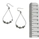 thumbnail image 2 of Aros sin piedras colgantes, 2 of 3