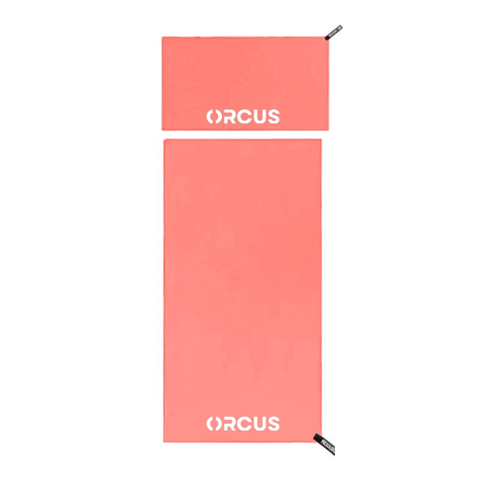 Orcus - Set 2 Toallas De Microfibra Rosado