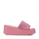 thumbnail image 1 of Sandalia Plataforma Rosado Casual Yj31 Mujer, 1 of 3