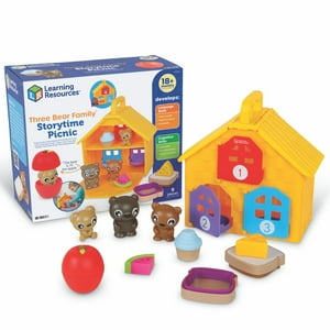 Toy Learning Resources Three Bear Family Storytime Picnic