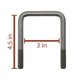 thumbnail image 3 of Juego de 4 soportes en L para litera con soporte vertical para pontones Extreme Max, 3 of 5