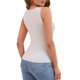 thumbnail image 3 of INSPIRE CHIC Camisetas sin mangas para mujer Regreso a clases Cuello en V Térmico con sujetador incorporado Camiseta interior cálida Capa base Chaleco M Beige, 3 of 5