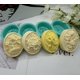 thumbnail image 4 of Molde de silicona I-BEST 75 × 60 × 30 mm – 4 cavidades con diseño floral, 4 of 6