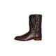 thumbnail image 2 of Botas vaqueras TuffRider El Paso bordadas en cuero marrón para hombre, 2 of 8
