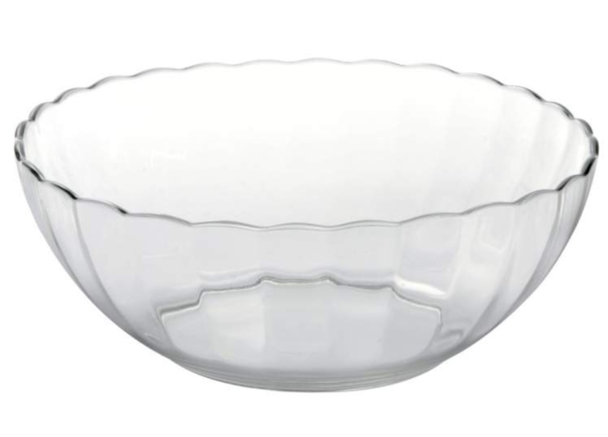 Bowl De 2 Litros De Vidrio Templado Bella Marinex