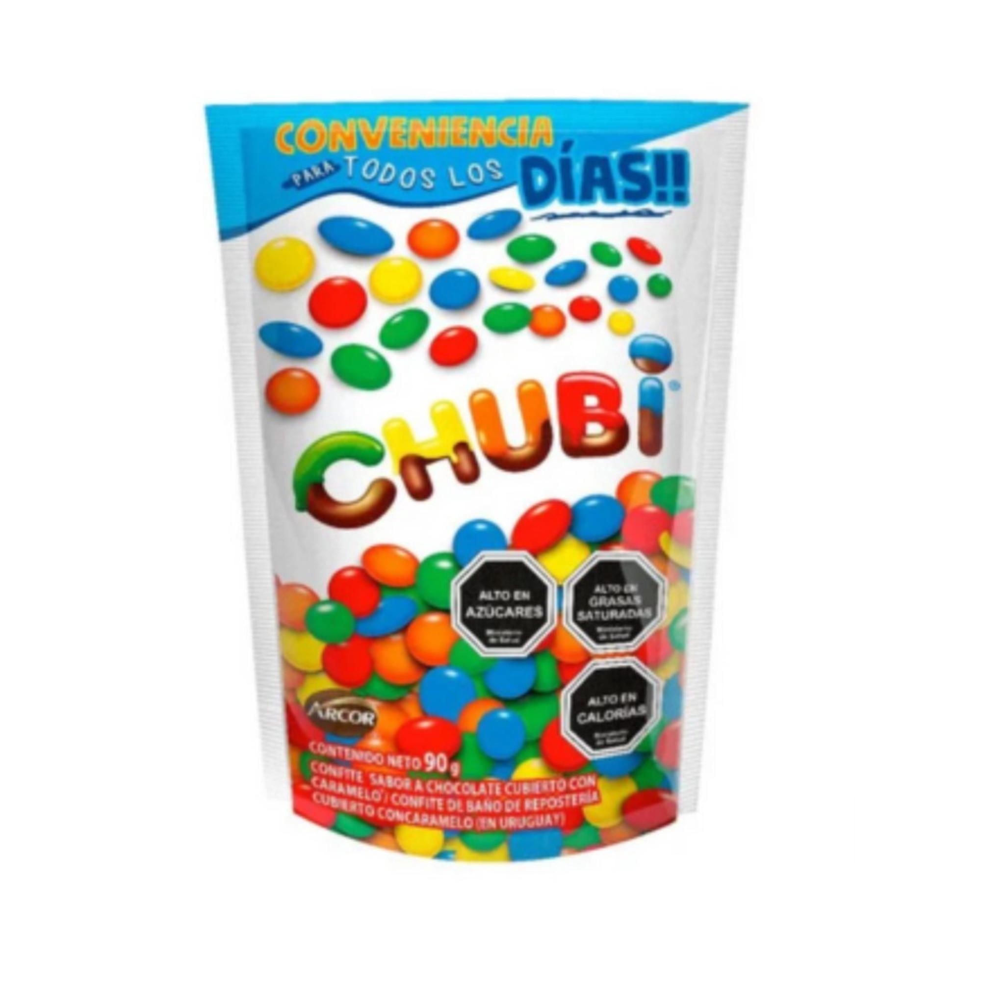 Chocolate Chubi Doypack 90 g Arcor