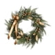 thumbnail image 4 of Corona navideña para colgar en la pared, adorno para puerta de entrada, 55 cm, corona artificial verde decorativa para salas de estar, fiestas al aire, 4 of 5