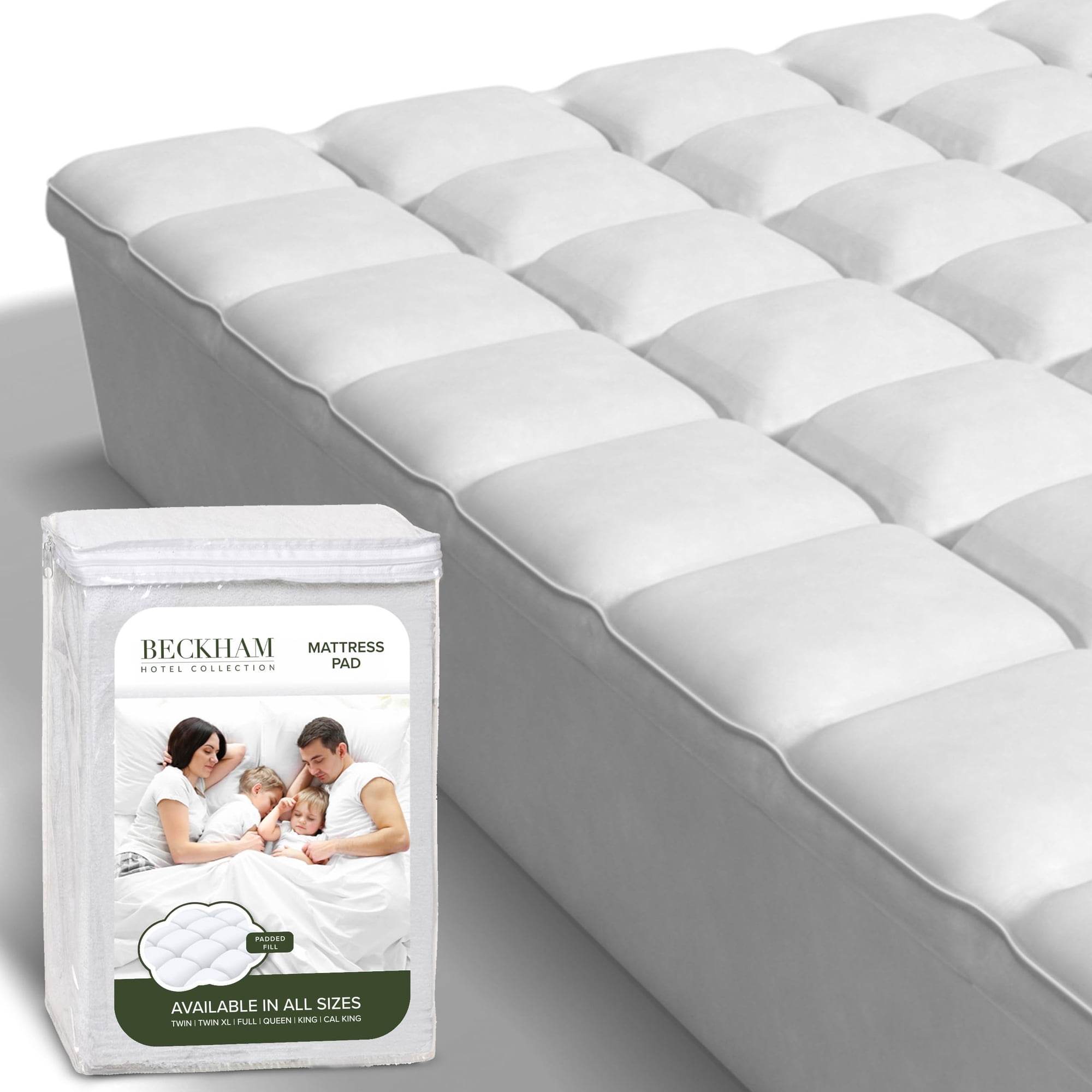 Cubrecama Acolchado Extra Beckham Hotel Collection Tamaño Queen