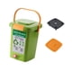 thumbnail image 5 of Contenedor de compost para interiores, contenedor de residuos de alimentos domésticos, cubo de compost, tanque de fermentación para huerto, granja, ho 20 litros, 5 of 5
