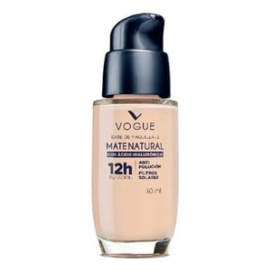 Vogue - Base Mate Natural Con Ácido Hialurónico 30Ml