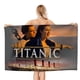 thumbnail image 1 of Titanic Toalla de playa de secado rápido con diseño temático, regalo para mujeres y niñas, ideal para cumpleaños, fans, amantes de la música, uso en la playa o al aire libre, 78 × 180 cm, 1 of 6