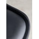 thumbnail image 4 of Pack 2 Sillas de Comedor Acolchadas Negras con Patas de Madera de Haya, 4 of 6