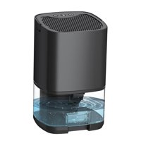 Magideal - Deshumidificador Pequeño Deshumidificador Portátil Apagado Automático Mini Deshumidificador Compacto Portátil Absorbedores De Humedad Para Lavandería Negro