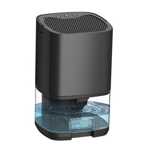 Magideal - Deshumidificador Pequeño Deshumidificador Portátil Apagado Automático Mini Deshumidificador Compacto Portátil Absorbedores De Humedad Para Lavandería Negro