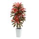 thumbnail image 1 of Árbol artificial TNGGNT 150 cm Dracaena de seda con maceta blanca, 1 of 9