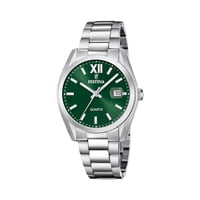 Reloj F20707/8 Festina Verde Hombre Acero Clasico