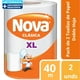 thumbnail image 1 of Pack 2 Toalla Papel Nova clásica Doble Hoja 40M x1u., 1 of 2