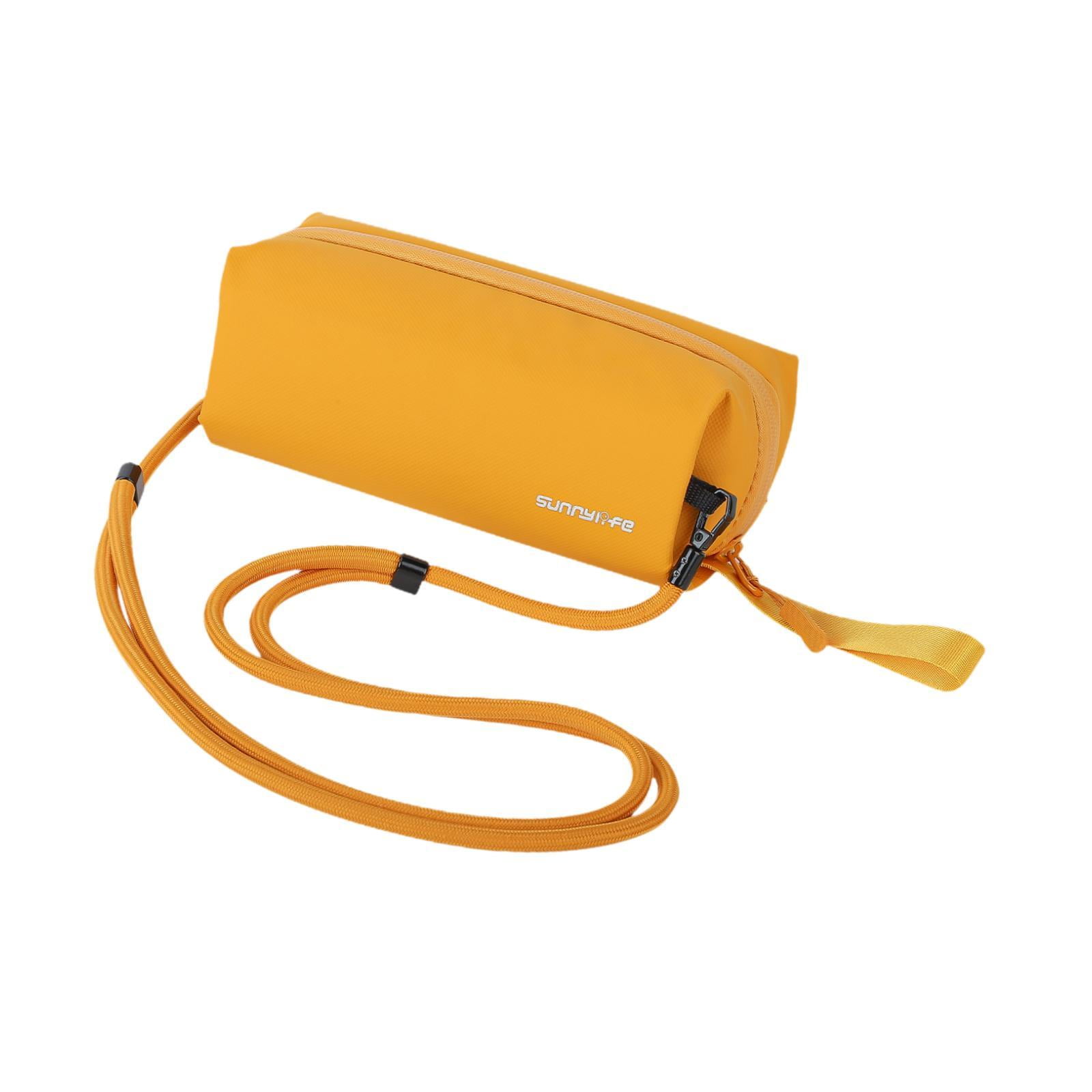 Magideal - Estuche De Transporte Para Cámara, Portátil, Compacto, De Gran Capacidad, Para Accesorios, Bolsa De Transporte, Soporte Resistente, Impermeable, Bolso Amarillo